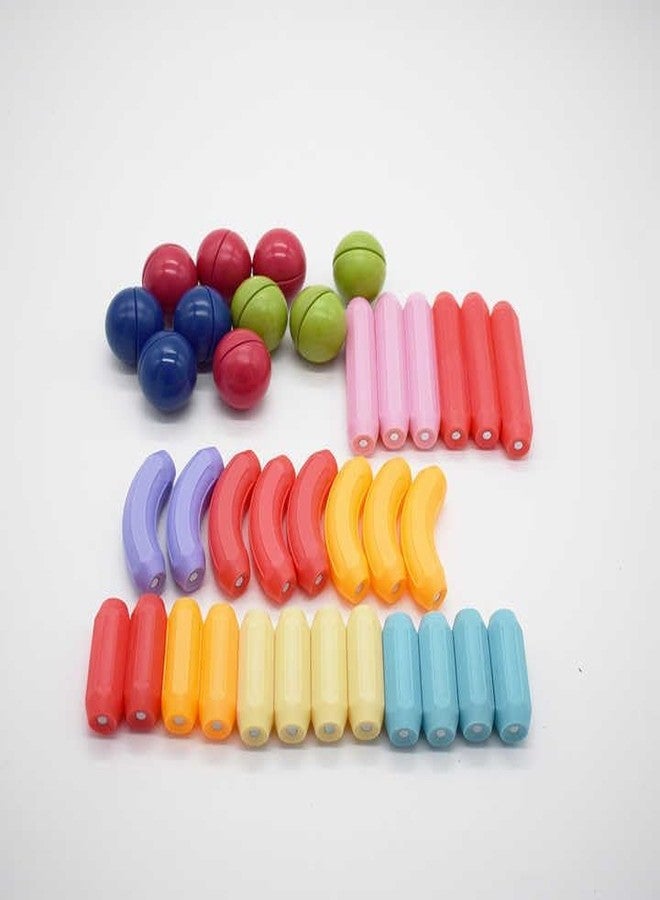 Ixora 25 pcs 3D Construction Building Blocks Magnet Stacking Toys Puzzle Games Colorful Magnetic Sticks and Balls Sets Montessori Educational Learning Toys for Kids Boys - Image 4
